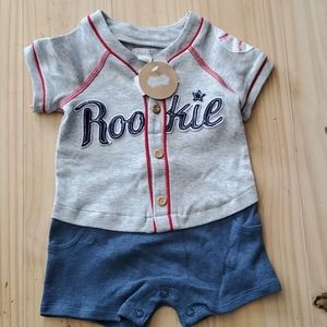 NWT 3-6 months Mud pie onesie